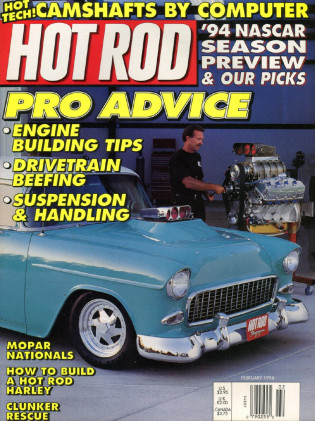 HOT ROD 1994 FEB - WINDSOR, V8 S-10, VAN HALEN, HARLEY